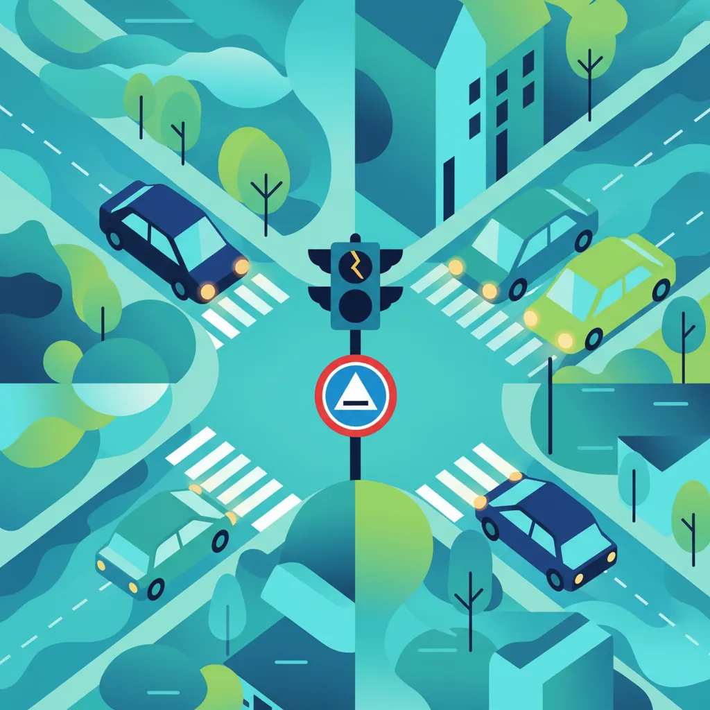 Dutch Driving Theory: Flashing & Malfunctioning Traffic Lights