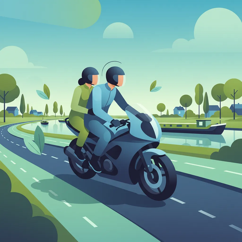 A2 Motorcycle Passenger Rules and Safety for the Dutch Driving Theory Exam