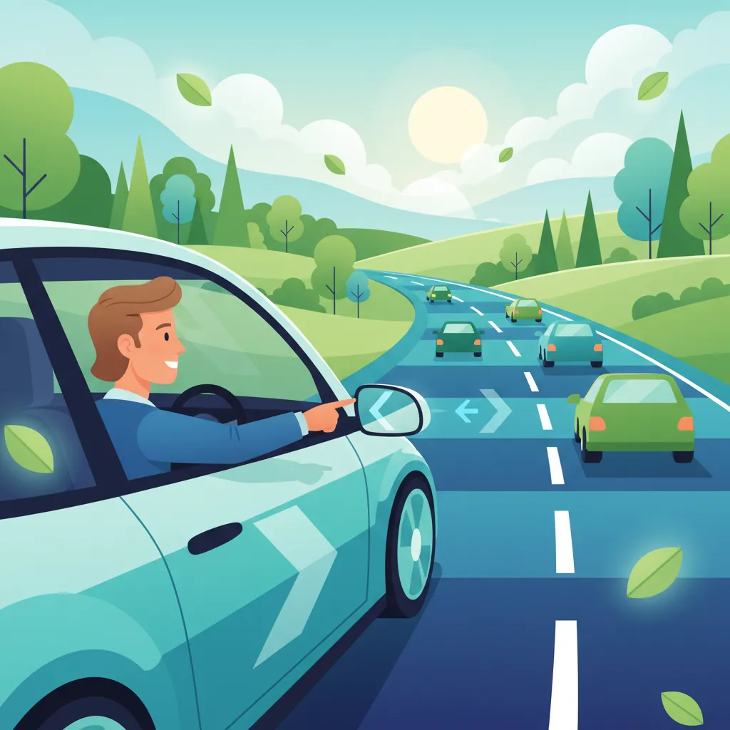 Practice Safe Lane Changes for Your Dutch Driving License Theory Exam