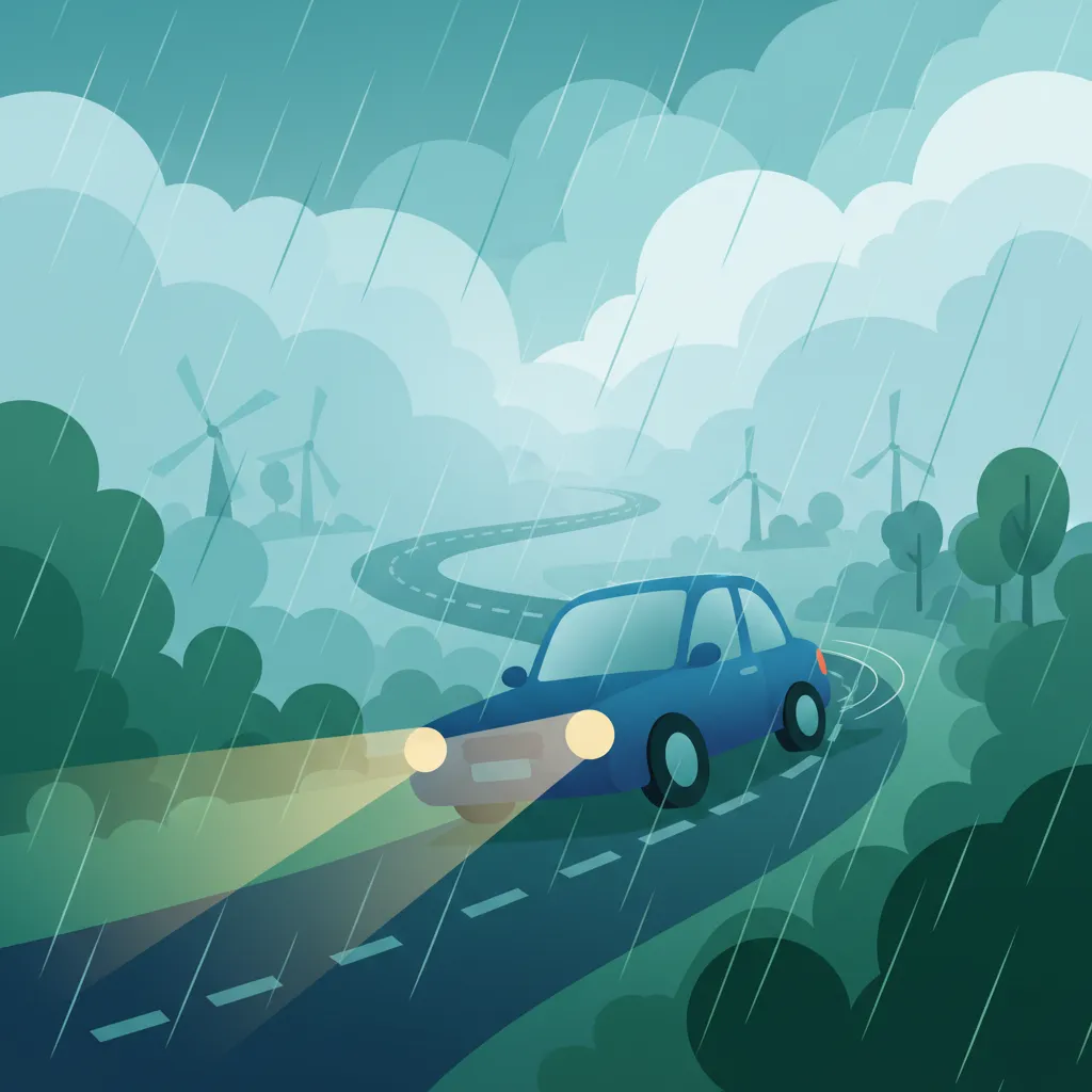 Dutch Driving Theory: Hazards in Poor Weather & Low Visibility