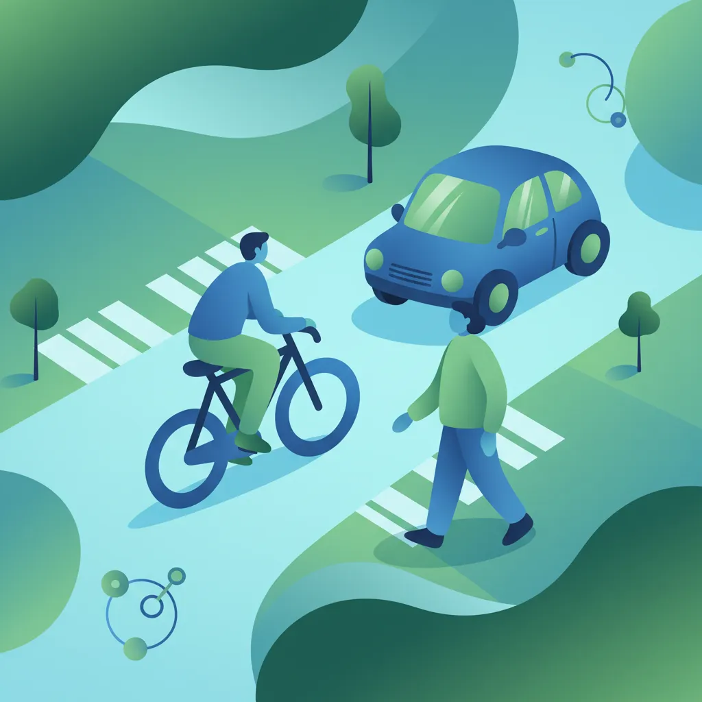 Bemästra körning i delade stadsmiljöer för det nederländska körkortets teoriprov