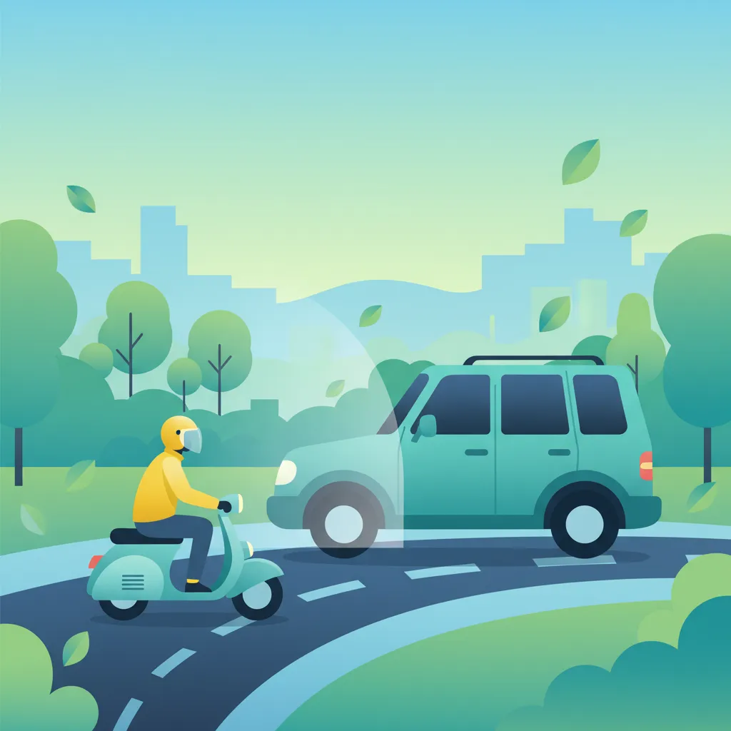 Dutch Moped Visibility & Safety: Blind Spots and Road Positioning Theory