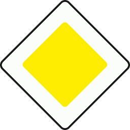 B1 - Priority Road road sign