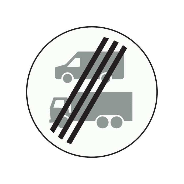 C22d - End of Zero-Emission Zone road sign